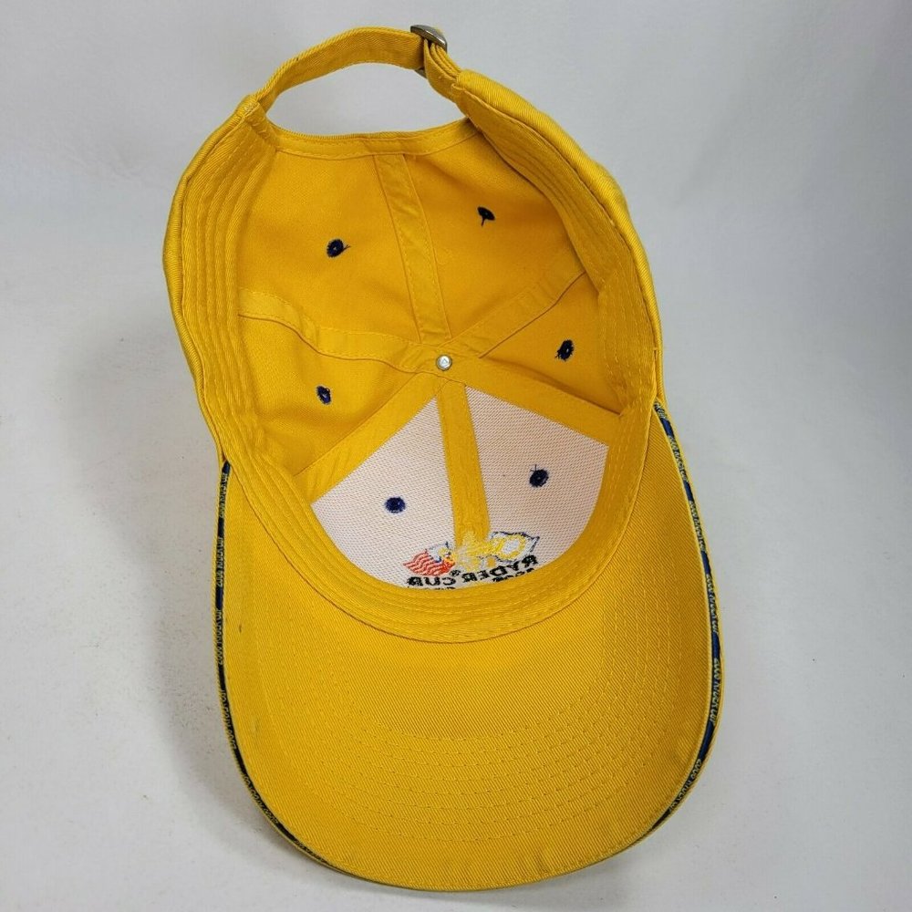 2006 Ryder Cup The K Club Strap Back Hat Golf Cap Yellow - Picture 9 of 9